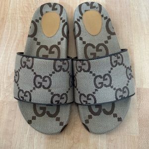 Men’s Maxi GG Slides (Gucci)